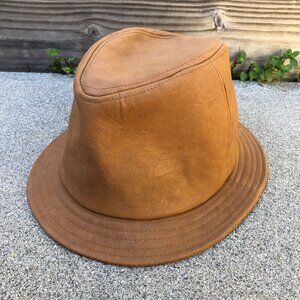 CLAIRE'S Fedora Hat Unisex Adult Brown M/L Cap​​​​